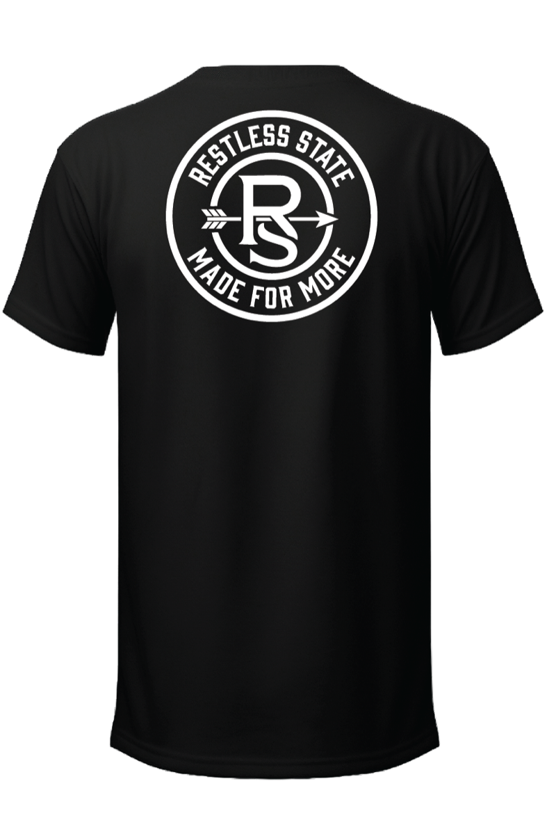 Made For More tee back design